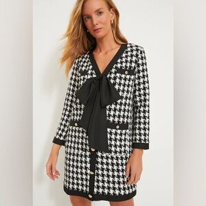 Tuckernuck Pomander Place Coco tweed bow dress VGUC